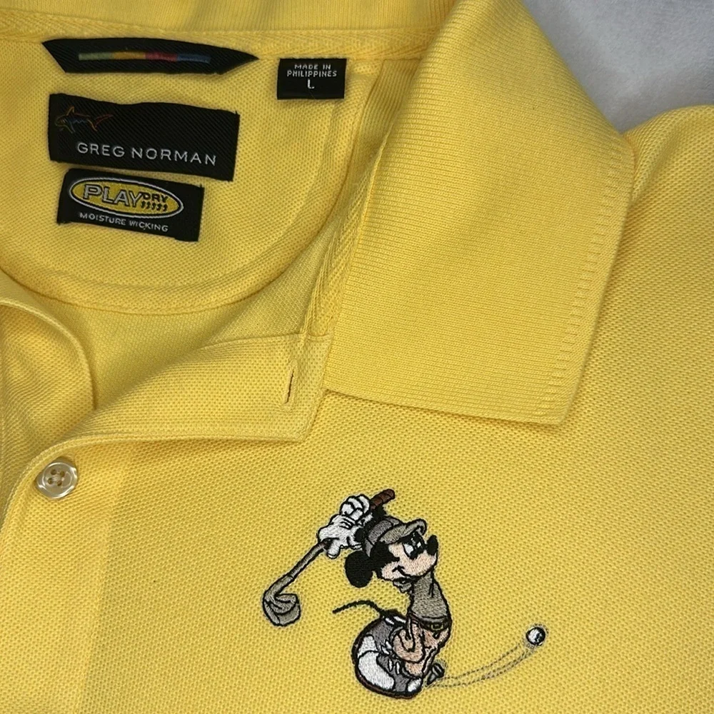 Greg Norman x mickey golf polo - Picture 3 of 3